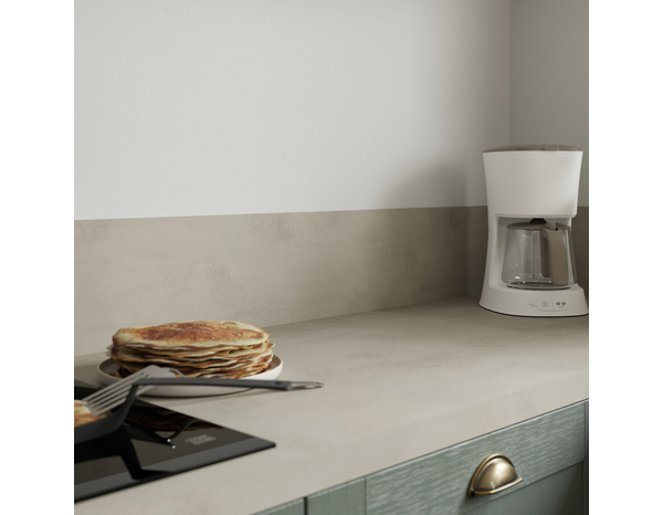 Crédence effet béton L.300 x H.20 cm x Ep. 8 mm - Cooke and Lewis - Brico Dépôt