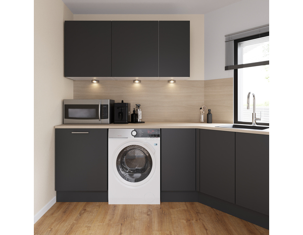 Façade 1 porte 40cm "Dorice" anthracite mat - l. 39.7 x h. 71.5cm - Cooke and Lewis - Brico Dépôt