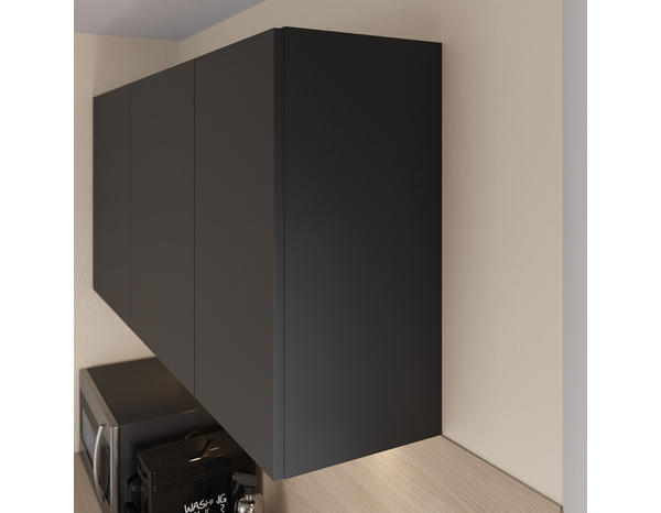 Finition caisson haut "Dorice" anthracite mat - l. 32 x h. 72cm - Cooke and Lewis - Brico Dépôt