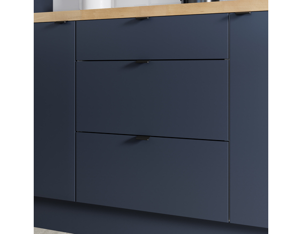 2 boutons de cuisine prise en main 5cm noir mat - Cooke and Lewis - Brico Dépôt