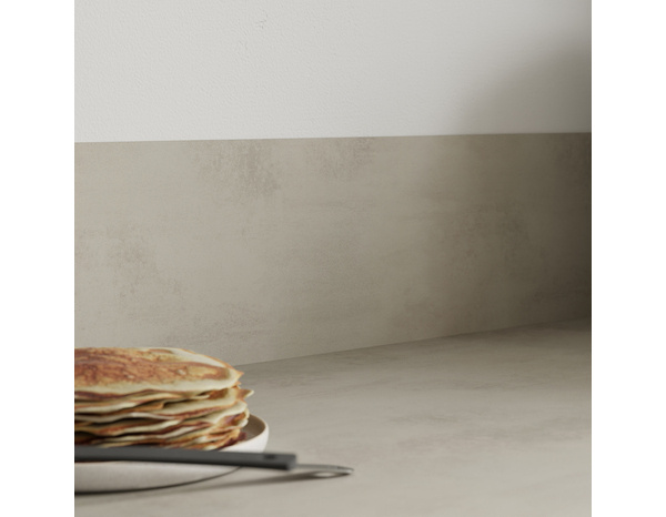 Crédence effet béton L.300 x H.20 cm x Ep. 8 mm - Cooke and Lewis - Brico Dépôt