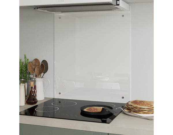 Fond de hotte en verre blanc 60 x 70 cm - Cooke and Lewis - Brico Dépôt