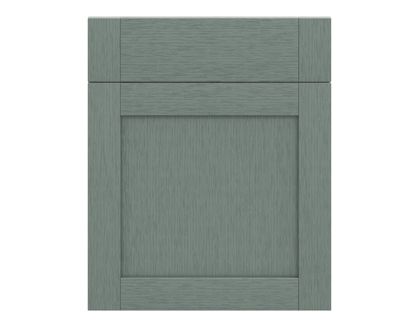 Façade 1 porte + 1 tiroir 60cm "Coline" vert sauge - l. 59.7 x h. 71.5cm - Cooke and Lewis - Brico Dépôt