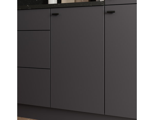 Façade 1 porte 40cm "Dorice" anthracite mat - l. 39.7 x h. 71.5cm - Cooke and Lewis - Brico Dépôt