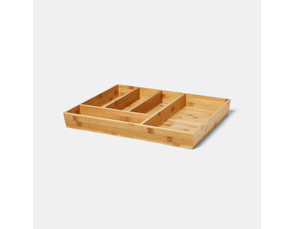Range-couverts bambou "NITAKI 5" compartiments - L. 50 x P. 42cm - Cooke and Lewis - Brico Dépôt