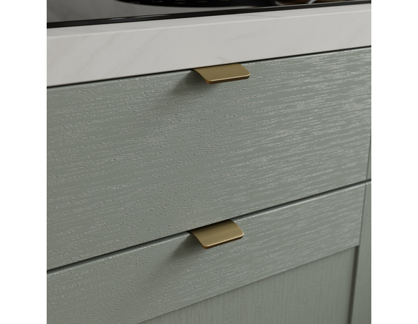 2 boutons de cuisine prise en main 5cm laiton brossé - Cooke and Lewis - Brico Dépôt