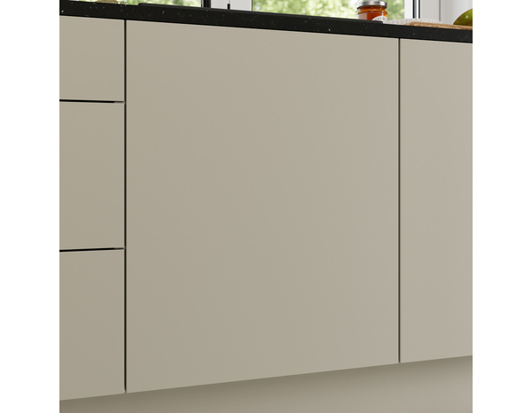 Façade 1 porte 60cm "Dorice" beige mat - l. 59.7 x h. 71.5cm - Cooke and Lewis - Brico Dépôt