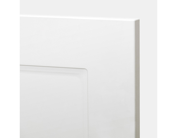 Façade 1 porte 50cm "Florie" blanc mat - L. 49.7 x H. 71.5cm - Cooke and Lewis - Brico Dépôt