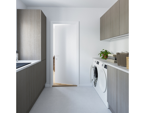 Plan de travail aspect marbre blanc l.240 x P.62 x Ép. 3,8 cm - Brico Dépôt