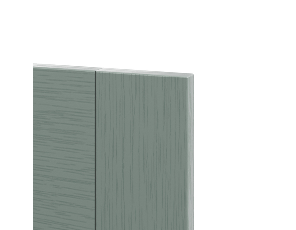 Façade 1 tiroir + 2 casseroliers 60cm "Coline" vert sauge - l. 59.7 x h. 71.5cm - Cooke and Lewis - Brico Dépôt