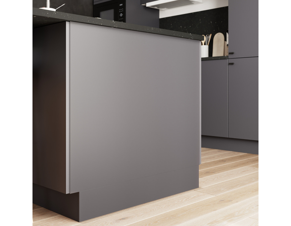 Finition caisson bas gauche "Dorice" anthracite mat - l. 57 x h. 72cm - Cooke and Lewis - Brico Dépôt