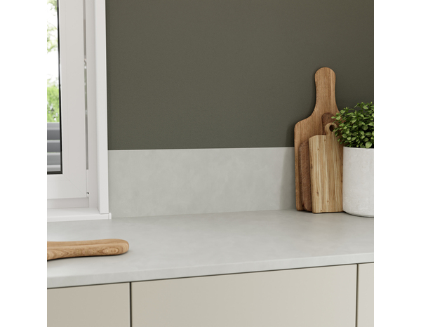 Crédence effet pierre clair L.240 x H.20 cm x Ep. 8 mm - Cooke and Lewis - Brico Dépôt