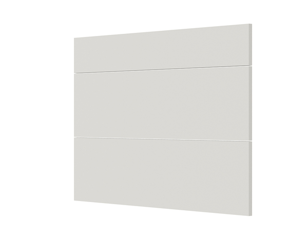 Façade 1 tiroir + 2 casseroliers 100cm "Dorice" beige mat - l. 99.7 x h. 71.5cm - Cooke and Lewis - Brico Dépôt