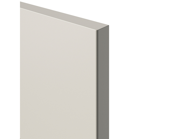 Façade 1 porte + 1 tiroir 40cm "Dorice" beige mat - l. 39.7 x h. 71.5cm - Cooke and Lewis - Brico Dépôt