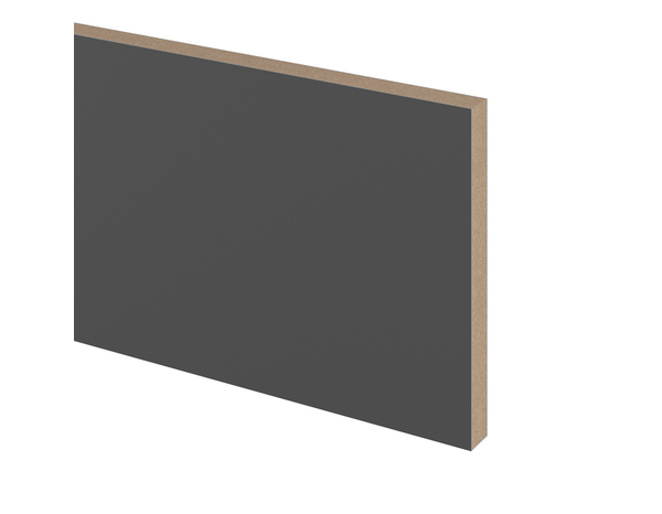 Plinthe "Dorice" anthracite mat - l. 2.4m x - h. 15cm - Cooke and Lewis - Brico Dépôt