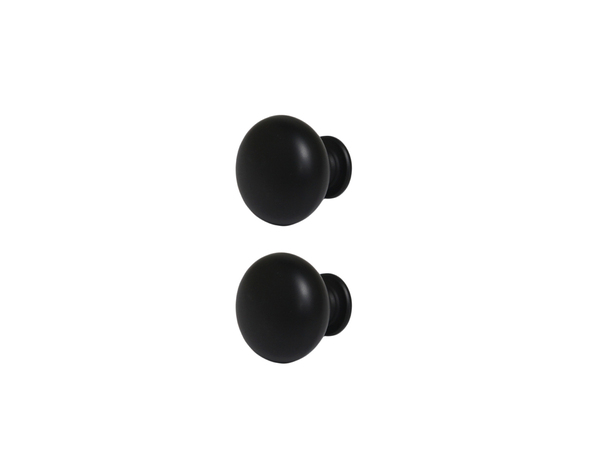 2 boutons de cuisine ronds 3cm noir vieilli - Cooke and Lewis - Brico Dépôt