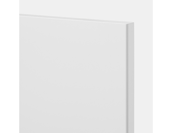 Façade 1 casserolier 40cm "Dorice" blanc brillant - L. 39.7 x H. 35.6cm - Cooke and Lewis - Brico Dépôt