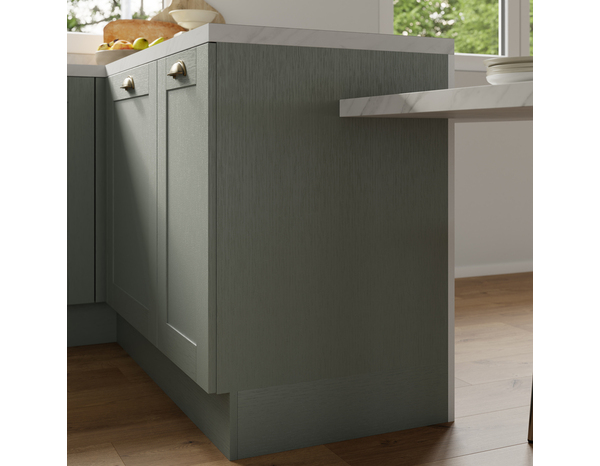 Finition caisson bas droit "Coline" vert sauge - l. 57 x h. 72cm - Cooke and Lewis - Brico Dépôt