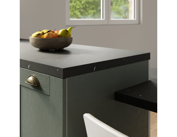 Bande de chant effet graphite mat L. 300 cm x l. 4,2 cm - Cooke and Lewis - Brico Dépôt