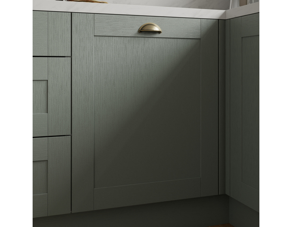 Façade 1 porte 60cm "Coline" vert sauge - l. 59.7 x h. 71.5cm - Cooke and Lewis - Brico Dépôt