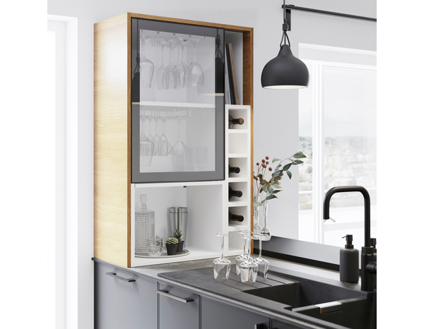 Caisson haut blanc - L. 50 x H. 72 x P. 32cm - Cooke and Lewis - Brico Dépôt