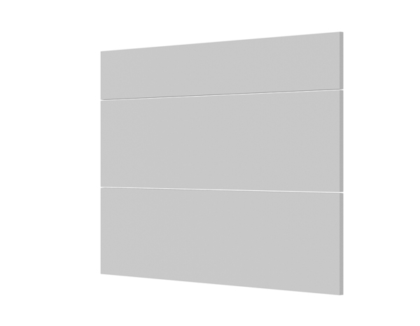 Façade 1 tiroir + 2 casseroliers 100cm Adèle gris mat - L. 99.7 x H. 71.5cm - Cooke and Lewis - Brico Dépôt