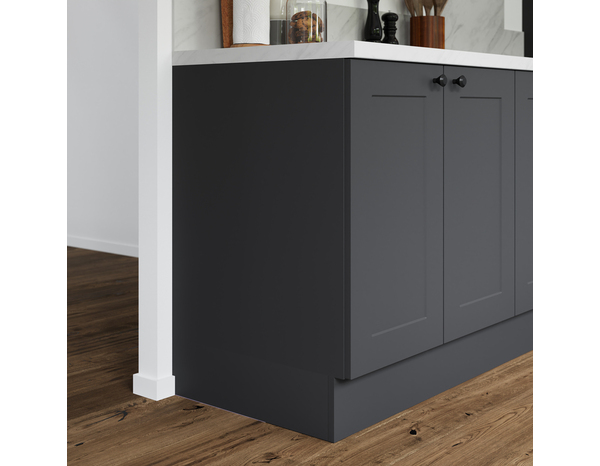 Finition caisson bas gauche "Florie"anthracite mat - L. 57 x H. 72cm - Cooke and Lewis - Brico Dépôt