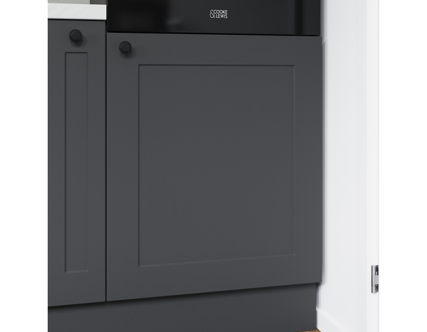 Façade colonne 60cm "Florie" anthracite mat l. 59.7 x H. 68.7cm - Cooke and Lewis - Brico Dépôt