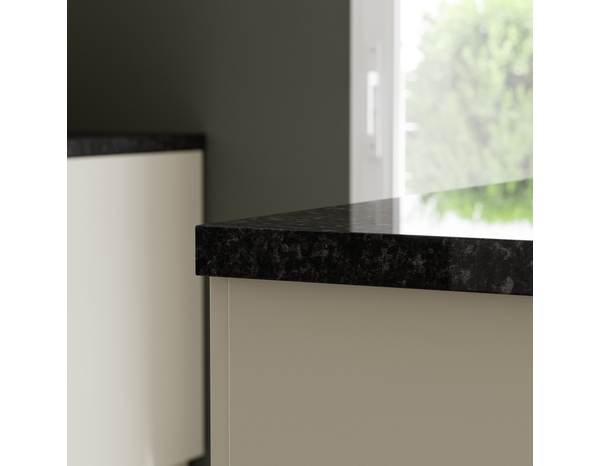 Bande de chant effet granit gloss. L. 300 cm x l. 4,0 cm - Cooke and Lewis - Brico Dépôt