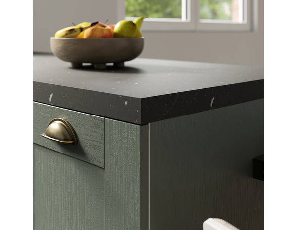 Bande de chant effet graphite mat L. 300 cm x l. 4,2 cm - Cooke and Lewis - Brico Dépôt