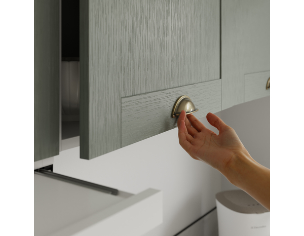 Façade 1 porte 60cm "Coline" vert sauge - l. 59.7 x h. 71.5cm - Cooke and Lewis - Brico Dépôt