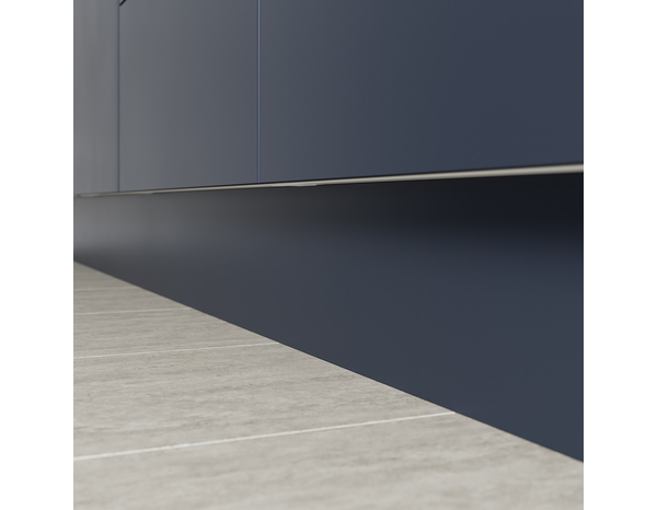 Plinthe "Dorice" bleu mat - l. 2.4m x - h. 15cm - Cooke and Lewis - Brico Dépôt