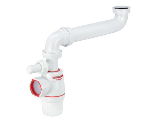Siphon déporté "NEO AIR" pour évier 1 bac - Diam. 40 mm - Wirquin - Brico Dépôt