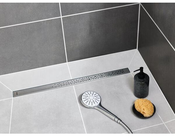 Caniveau pour douche à l'italienne "VENISIO L700 SODA" - 70 cm - Wirquin - Brico Dépôt