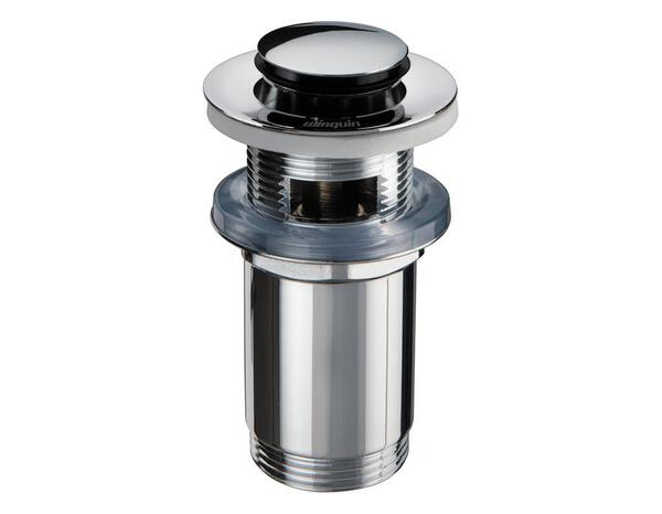 Bonde de lavabo en laiton Quick clac rentrant - Diam. 32 mm - Wirquin - Brico Dépôt