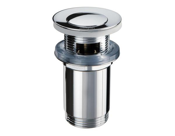 Bonde de lavabo en laiton Quick clac rentrant - Diam. 32 mm - Wirquin - Brico Dépôt