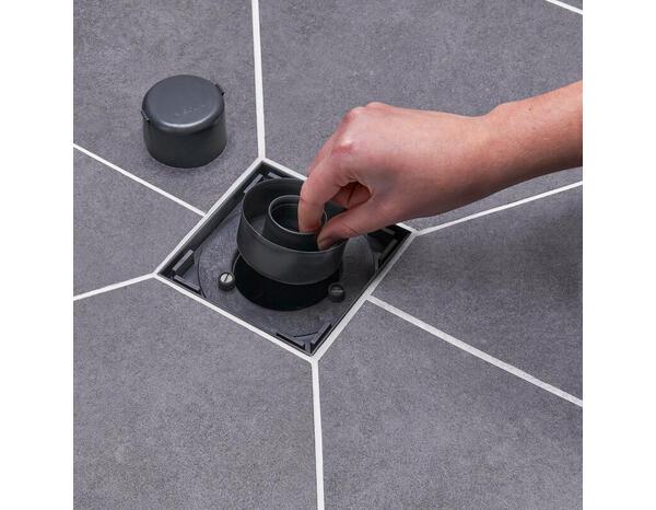 Bonde à maçonner extra plate "EXPRESS'EAU EXTRA PLATE" - Diam. 40 mm - Wirquin - Brico Dépôt