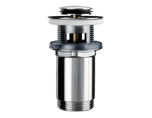 Bonde de lavabo en laiton Quick clac rentrant - Diam. 32 mm - Wirquin - Brico Dépôt