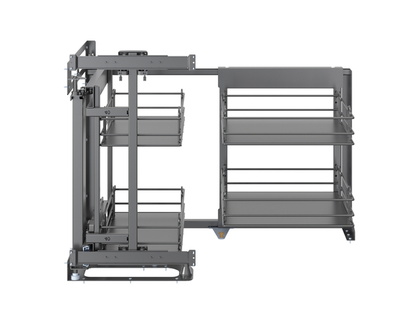 Rangement coulissant gauche 4 paniers pour meuble bas d'angle 100cm - Cooke and Lewis - Brico Dépôt