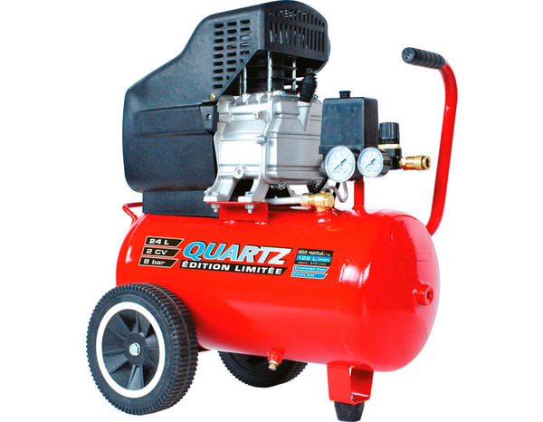 Compresseur coaxial 8 bars 24 L - 2 CV - Prodif - Brico Dépôt