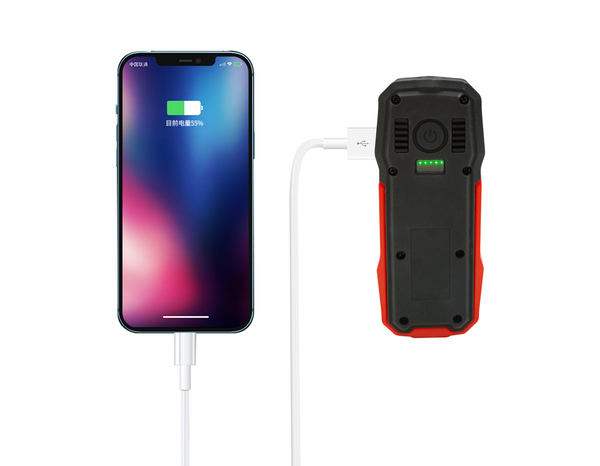 Torche led rechargeable 300 lm avec support rotatif aimanté - Brico Dépôt