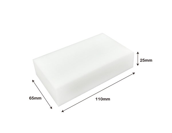 Lot de 3 éponges magiques 110 x 65 x 25 mm - Brico Dépôt