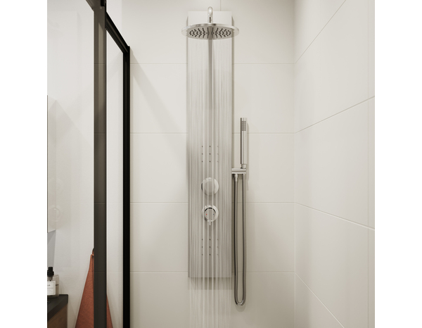 Colonne de douche hydromassante "HADEL" - Cooke and Lewis - Brico Dépôt