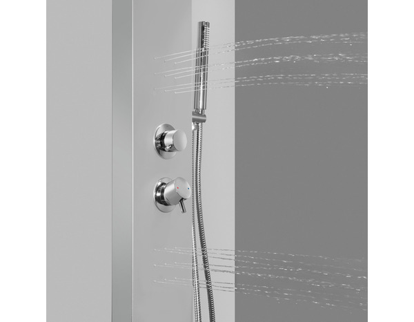 Colonne de douche hydromassante "HADEL" - Cooke and Lewis - Brico Dépôt