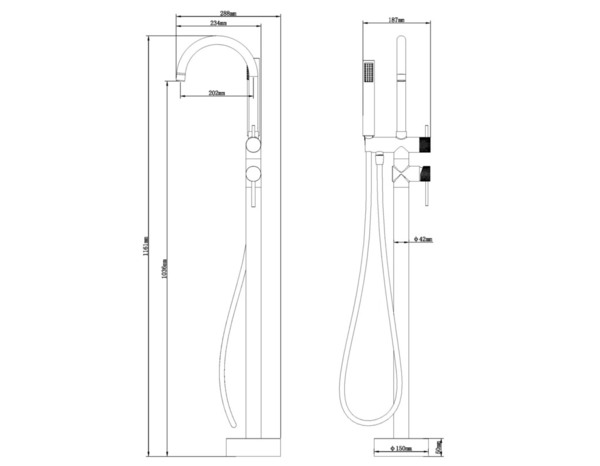 Mitigeur baignoire ilot chrome "Livie" - Cooke and Lewis - Brico Dépôt