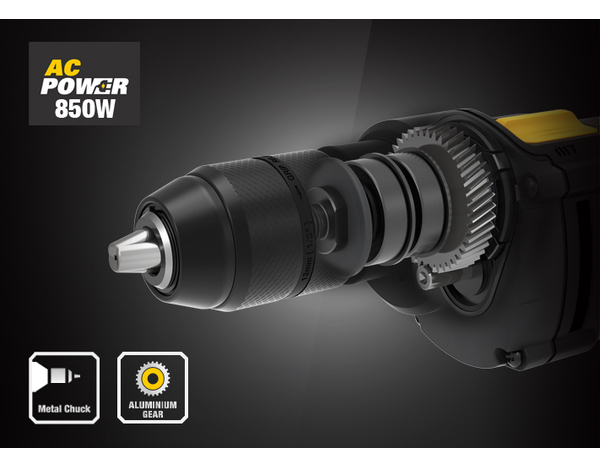 Perceuse à percussion DX16 - 850 W - CAT - Brico Dépôt