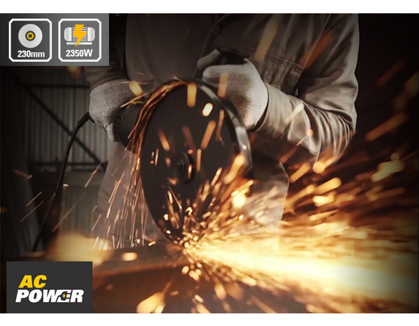 Meuleuse d'angle DX35 - Diamètre. 230 mm 2350 W - CAT - Brico Dépôt