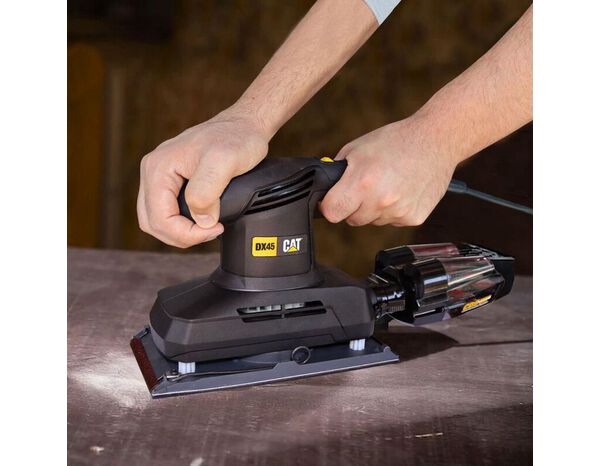 Ponceuse vibrante - DX45 - 1/3 feuille 240 W - CAT - Brico Dépôt