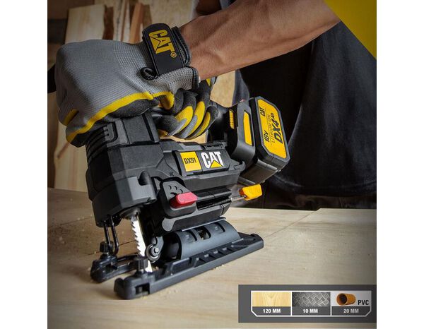 Scie sauteuse 0 à 3500 trs/min - 18 V - CAT - Brico Dépôt