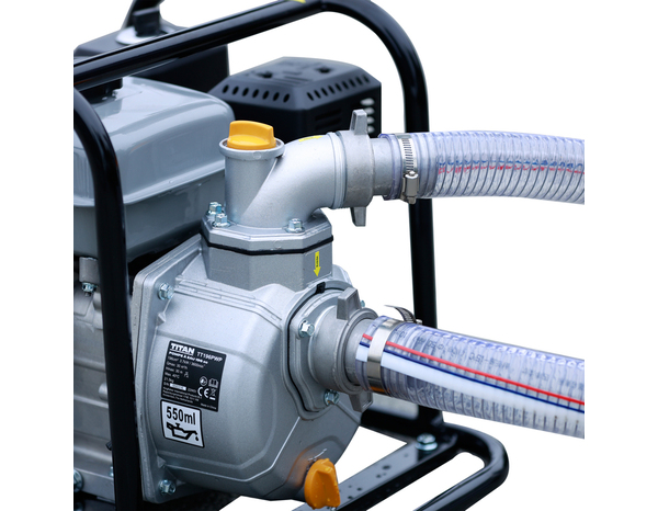 Pompe à eau clair thermique 196 CC - 500 L/min - Titan - Brico Dépôt